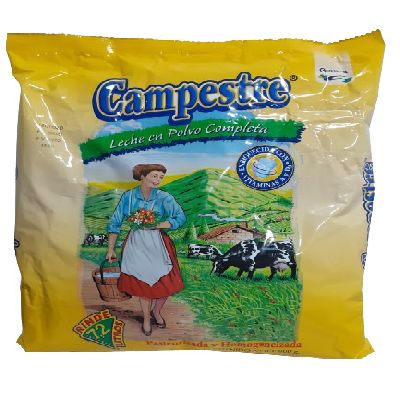 LECHE EN POLVO  CAMPESTRE 900 GR (E)